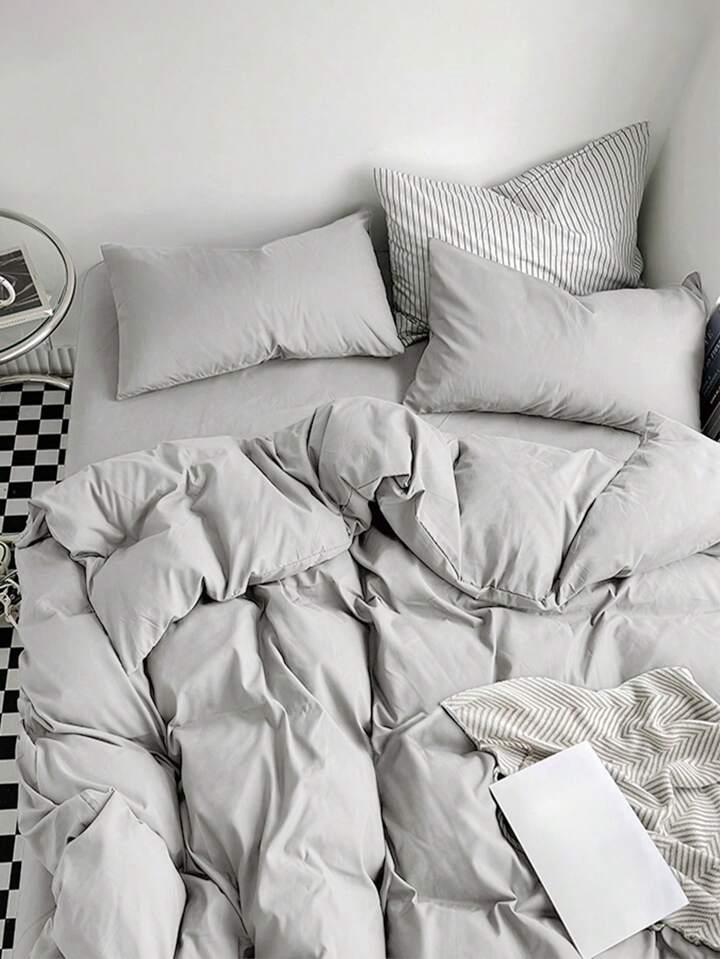 light grey comforter set