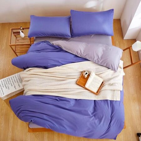 purple duvet set